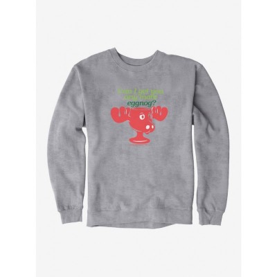Comfortable Christmas Vacation Eggnog Sweatshirt for Men