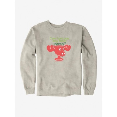 Comfortable Christmas Vacation Eggnog Sweatshirt for Men