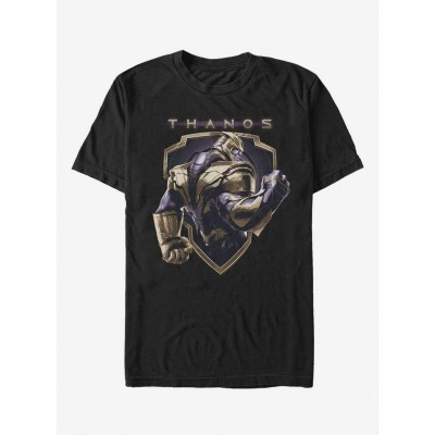 Marvel Avengers: Endgame Thanos Shield Unisex T-Shirt - Black