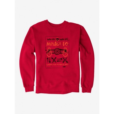 COBRA KAI Season 4 Miyagi Do Men's Heavyweight Cotton Sweatshirt