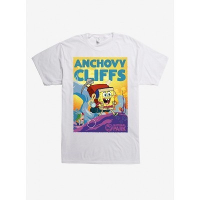 SpongeBob SquarePants Anchovy Cliffs Unisex T-Shirt - White