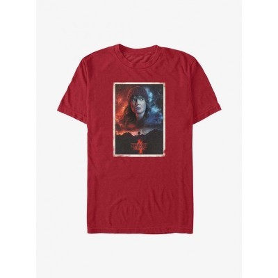 Joyce Stranger Things T-Shirt - Men's Lightweight RED