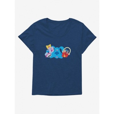 Blue's Clues Girls Plus Size Comfortable Cotton Tee