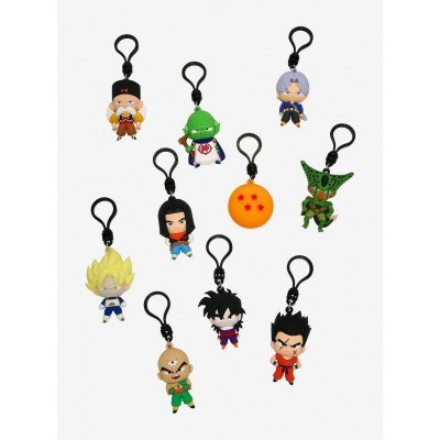 Dragon Ball Z Figural Key Chain Set - Assorted Characters for Collectors
