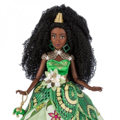 CreativeSoul Photography Tiana-Inspired Disney Princess Doll with Afrocentric Design Elements