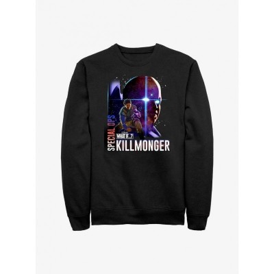 Erik Killmonger Special-Ops & The Watcher Unisex Sweatshirt - Black