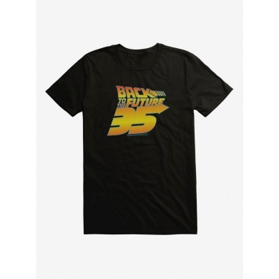 Back To The Future 35th Anniversary Lightweight Cotton T-Shirt for Men