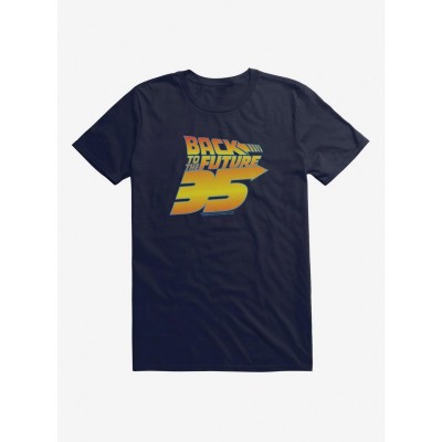 Back To The Future 35th Anniversary Lightweight Cotton T-Shirt for Men