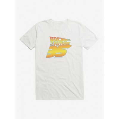 Back To The Future 35th Anniversary Lightweight Cotton T-Shirt for Men