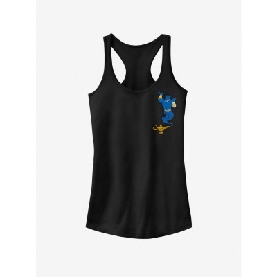 Disney Aladdin 2019 Pocket Lamp Girls Tank Top - Black