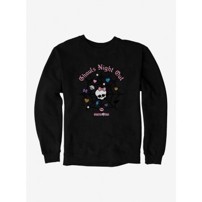 Monster High Ghouls Night Out Spiderweb Sweatshirt for Men