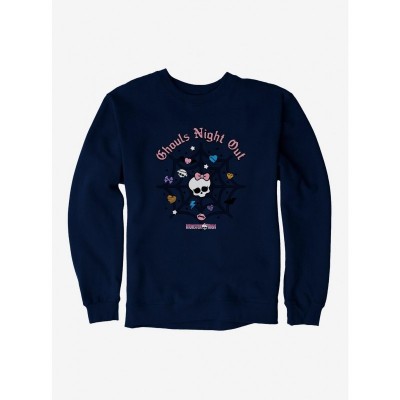 Monster High Ghouls Night Out Spiderweb Sweatshirt for Men