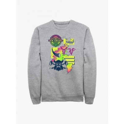 Marvel Thor Inspired Asgard Grey Men's Sweatshirt