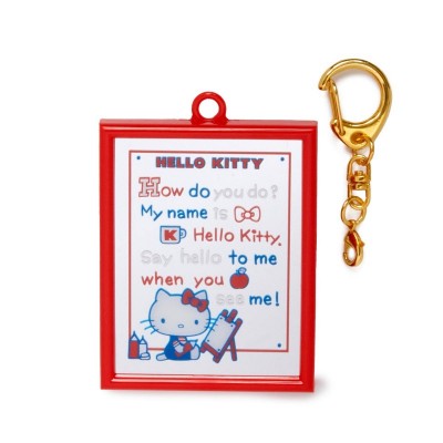 Hello Kitty Mirror Keychain with Personal Greeting - 3.5" x 2.5", Women's Favorite