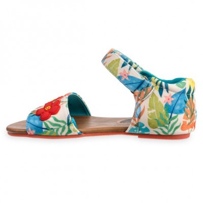Moana Swim Sandals for Kids - Colorful Floral Print Adventure Shoes