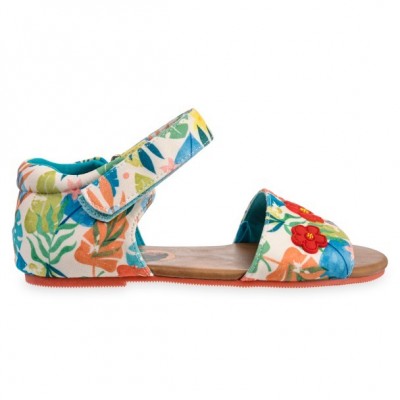 Moana Swim Sandals for Kids - Colorful Floral Print Adventure Shoes