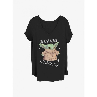 Mandalorian Inspired Cute Plus Size T-Shirt for Girls