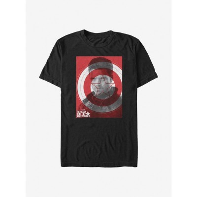 Marvel Winter Soldier Shield T-Shirt for Men