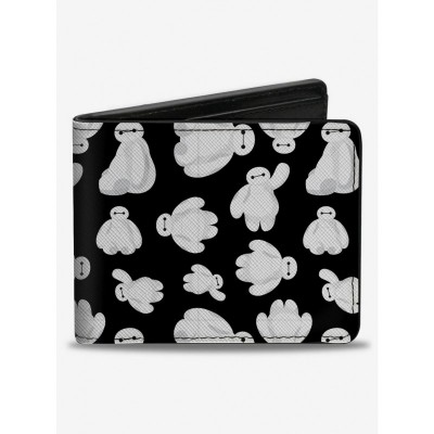 Disney Big Hero 6 Baymax Men's Bifold Wallet with 5 Card Slots