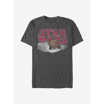 Chewbacca Grey Lightweight T-Shirt for Men