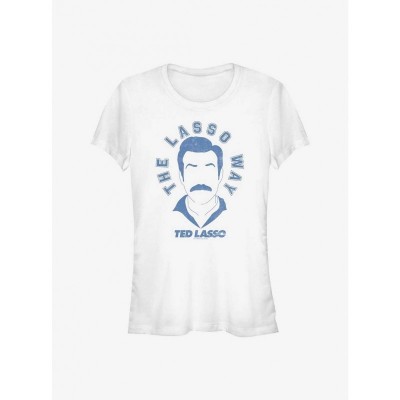 Ted Lasso The Lasso Way Lightweight Tee for Girls - White