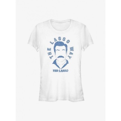 Ted Lasso The Lasso Way Lightweight Tee for Girls - White