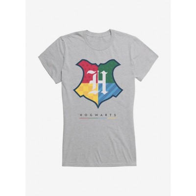 Harry Potter Hogwarts Shield Junior T-Shirt for Girls