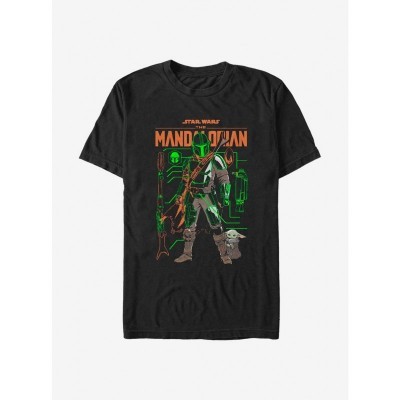 Mandalorian Inspired T-Shirt for Men - Black