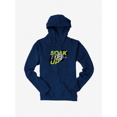 SpongeBob Soak It Up Men's Cotton Hoodie