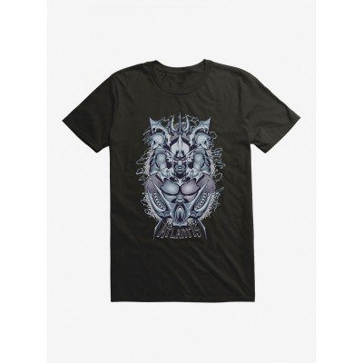 Aquaman Mural Shirt from DC Comics - Lightweight Men's Cotton T-Shirt