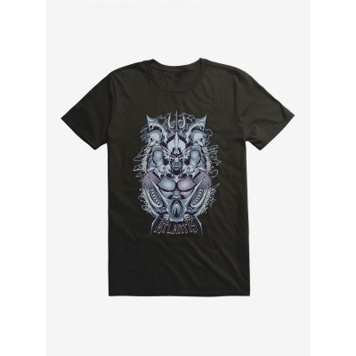 Aquaman Mural Shirt from DC Comics - Lightweight Men's Cotton T-Shirt