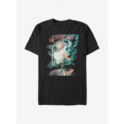 Stranger Things Inspired Eleven Upside Down T-Shirt - Men's Black