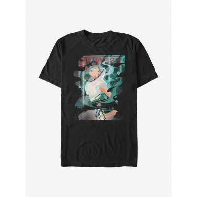 Stranger Things Inspired Eleven Upside Down T-Shirt - Men's Black