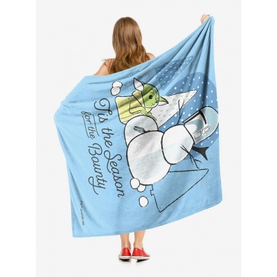 Star Wars The Mandalorian "Bounty Season" Silky Soft Throw Blanket by The Northwest