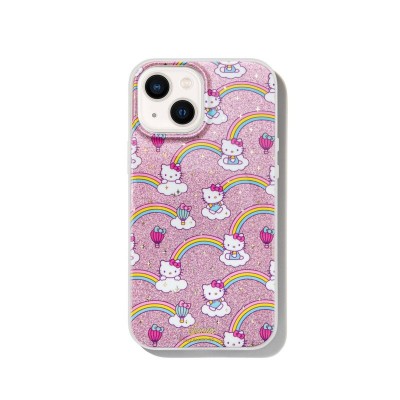 Hello Kitty Rainbow Antimicrobial iPhone Case with MagSafe® Compatibility