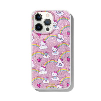 Hello Kitty Rainbow Antimicrobial iPhone Case with MagSafe® Compatibility