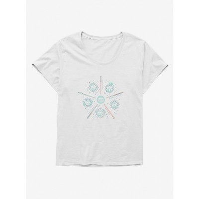 Harry Potter Inspired Sketchy Patronus Tee for Plus Size Girls