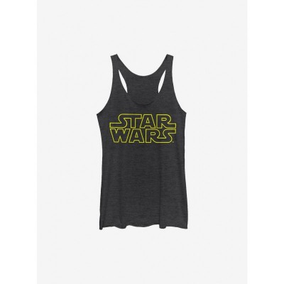 Star Wars Graphic Girls Tank Top - Junior Size in Black