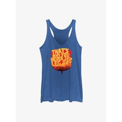 Marvel Thor Love and Thunder Girls Tank Top - Blue