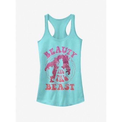 Disney Girls Grey Silhouette Groovy Tank Top