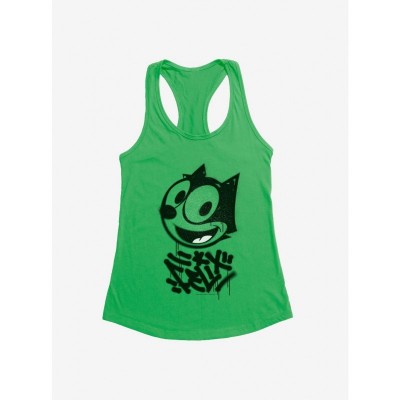 Felix The Cat All Smiles Girls Tank Top