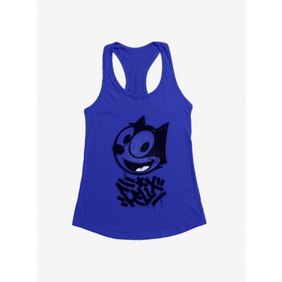 Felix The Cat All Smiles Girls Tank Top