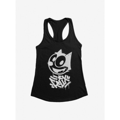 Felix The Cat All Smiles Girls Tank Top