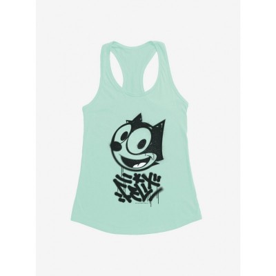 Felix The Cat All Smiles Girls Tank Top