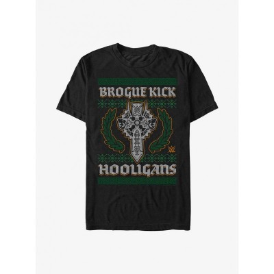 WWE Sheamus Brogue Kick T-Shirt - Black for Men