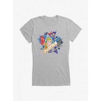DC Comics Justice League Girls Vintage Tee