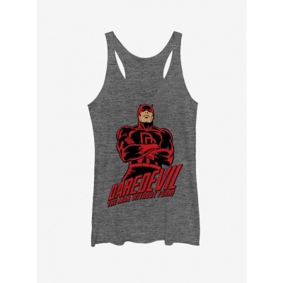 Marvel Girls Daredevil Grey Tank Top