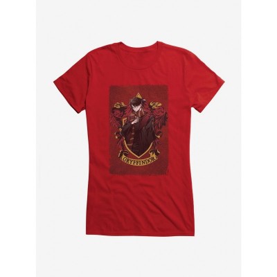 Harry Potter Gryffindor Anime-Inspired Girls T-Shirt