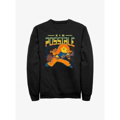Disney Kim Possible Black Sweatshirt for Men