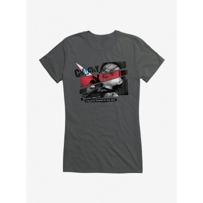 Chucky Inspired Heart T-Shirt for Girls